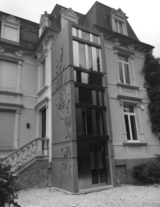 Image du projet Ascenseur - Béton Matricé, architecture